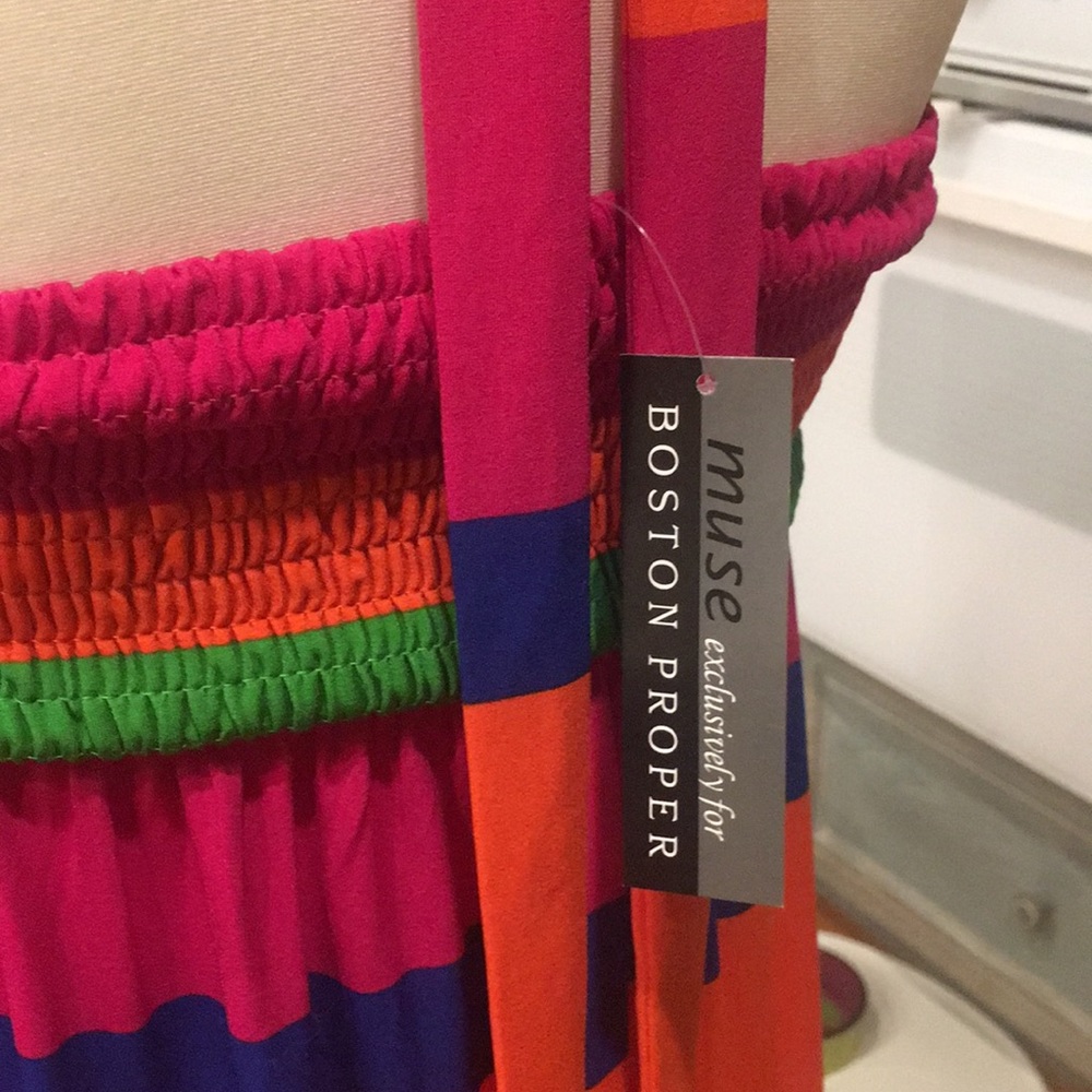 BOSTON PROPER MAXI DRESS - Picture 3 of 3